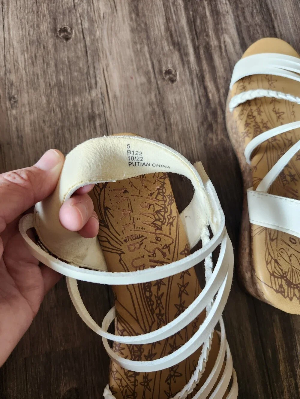 Blowfish Malibu Liddie K Strappy Cork Wedge Sandals